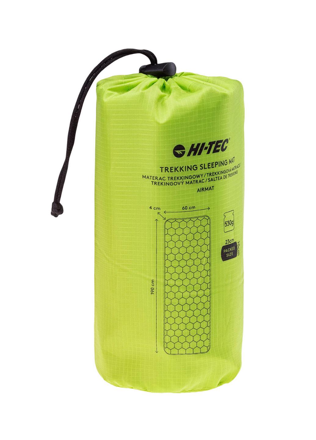 Надувний килимок Hi-Tec AIRMAT 190x60 Зелений (HT-airmat190-green) - фото 3