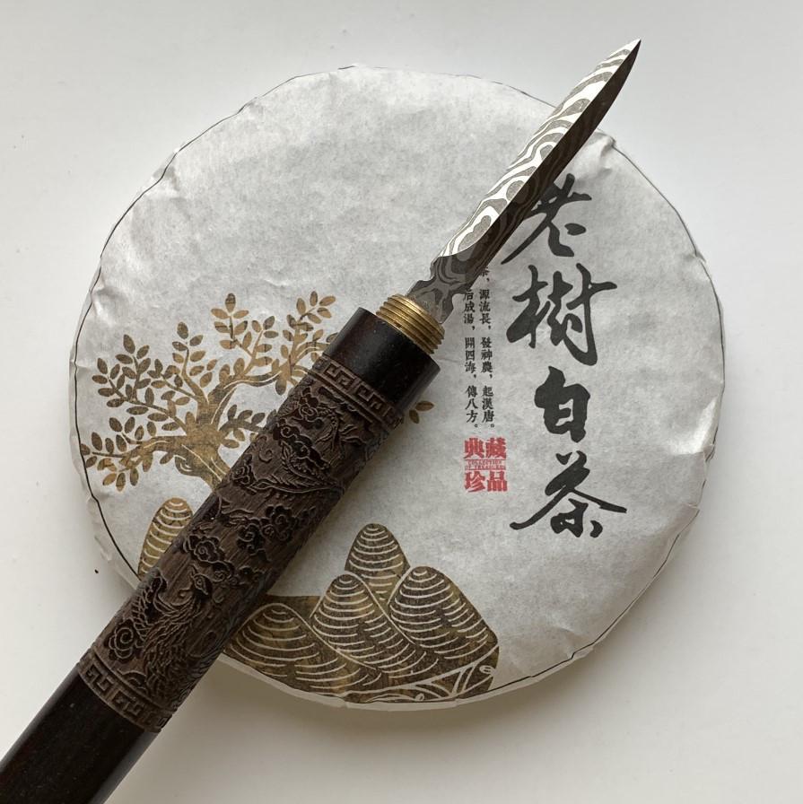 Чай білий Велике старе дерево 2019 рік млинець 100 г - фото 2