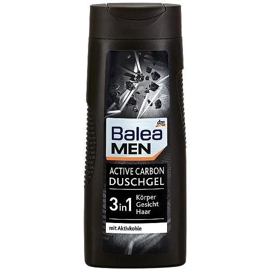 Гель для душу Balea Men Active Carbon Duschgel з активованим вугіллям 300 мл