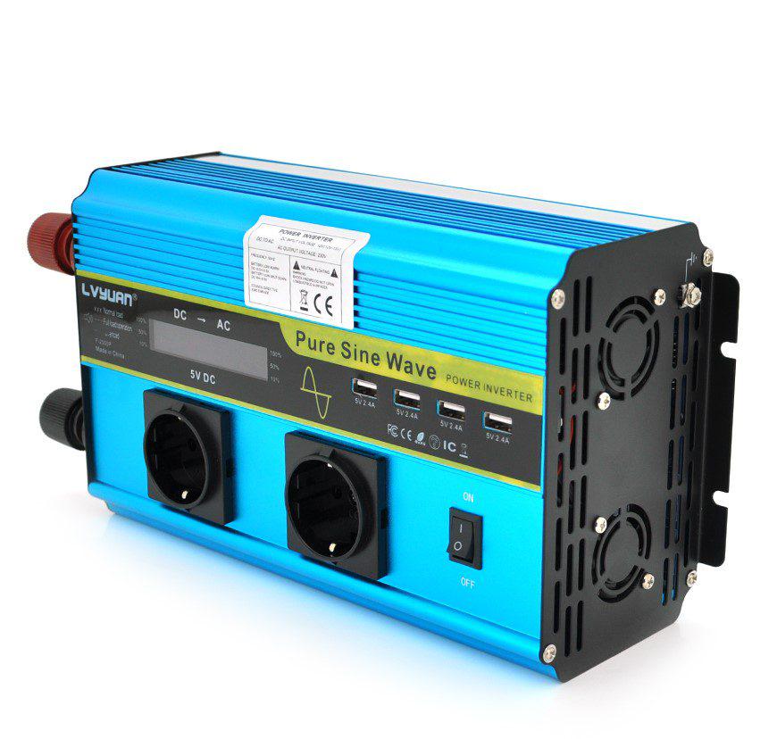 Инвертор напряжения VOLTRONIC lvyuan LY3200W 12/220V 1600 Вт с правильной синусоидой (57069) - фото 1 Инвертор напряжения VOLTRONIC lvyuan LY3200W 12/220V 1600 Вт с правильной синусоидой (57069) - фото 1