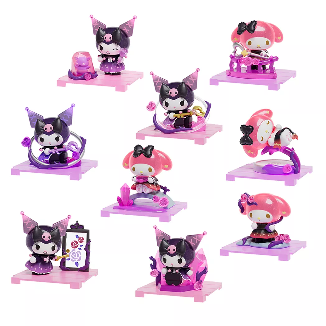 Фигурка-сюрприз Pop Top Hello Kitty and Friends Май Мелоди и Куроми Цветочная тайна 1 шт. (25WH-003)