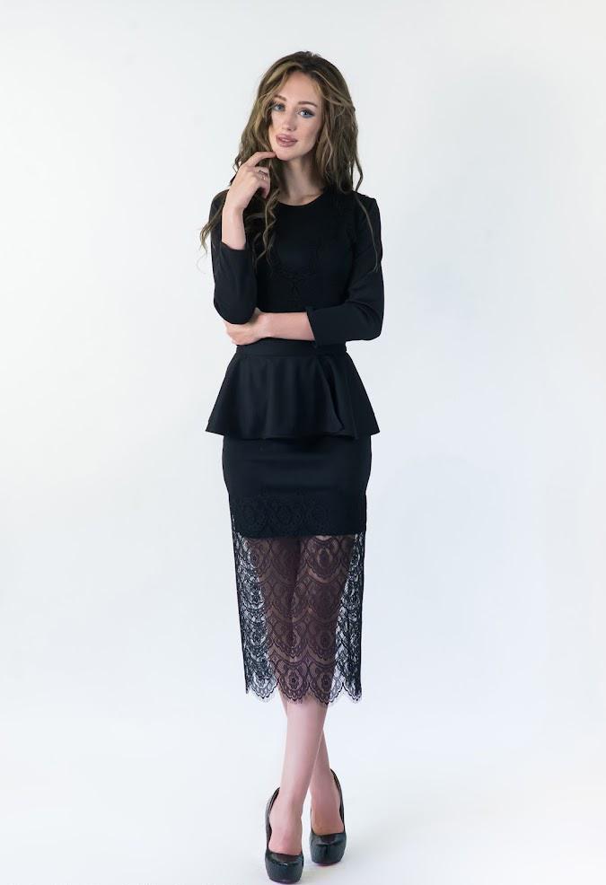 Сукня жіноча Podium Lotta 21259-BLACK S Чорний