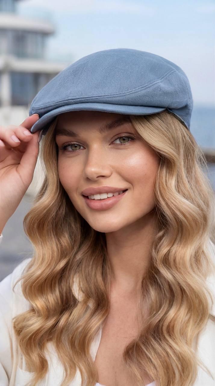 Кепка-хуліганка жіноча Блакитний (33363607)