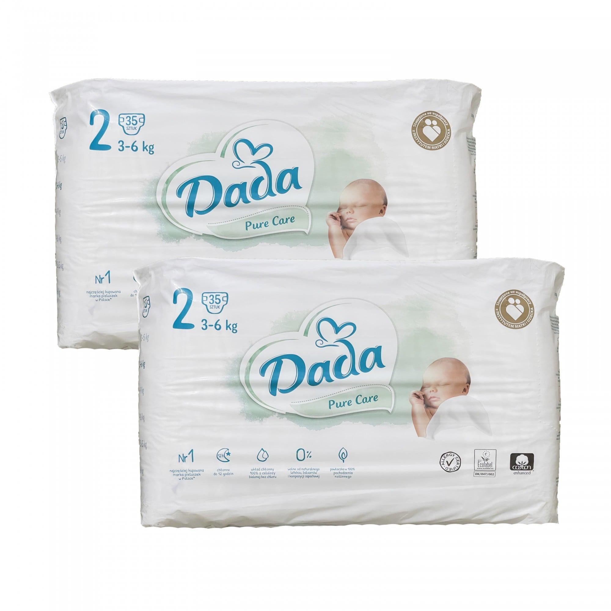 Підгузники Dada Pure Care 2 3-6 кг 70 шт. (661785d4e08fd45c1f5c54df) Підгузники Dada Pure Care 2 3-6 кг 70 шт. (661785d4e08fd45c1f5c54df)