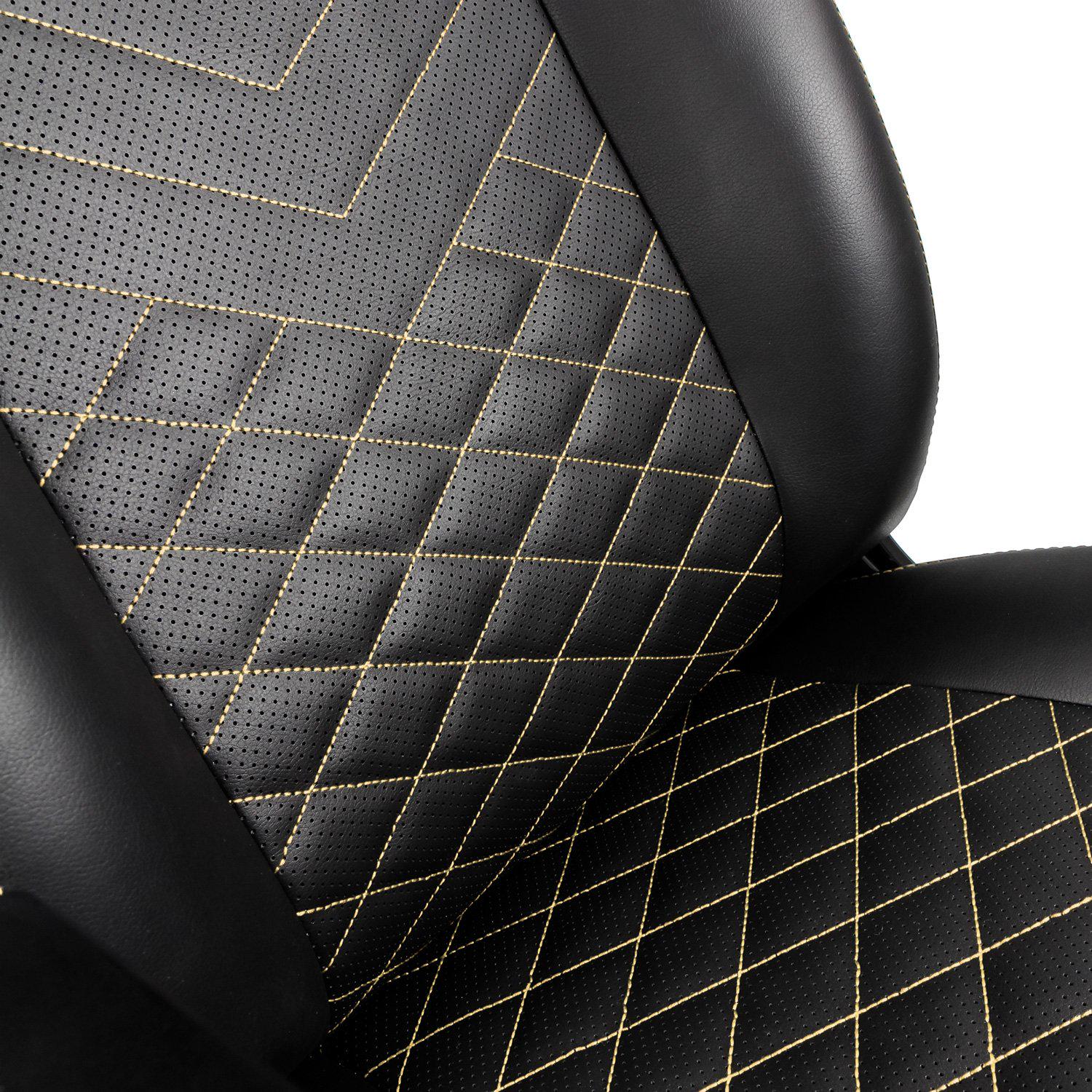 Кресло для геймеров Noblechairs Icon Black/Gold (10441263) - фото 3