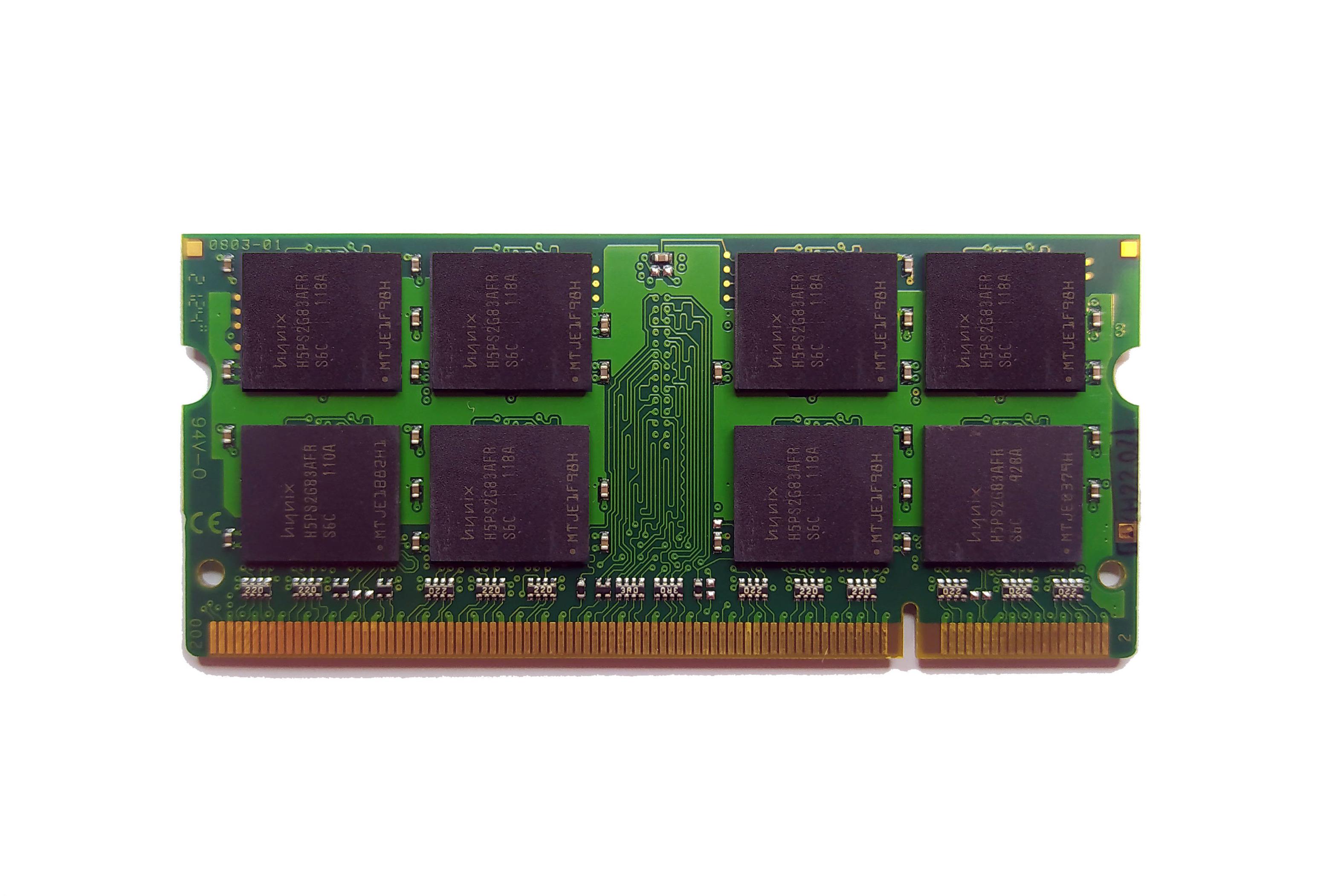 Оперативна пам'ять Hynix SO-DIMM 4 Гб DDR2 800 МГц (HMP351S6AFR8C-S6) - фото 2