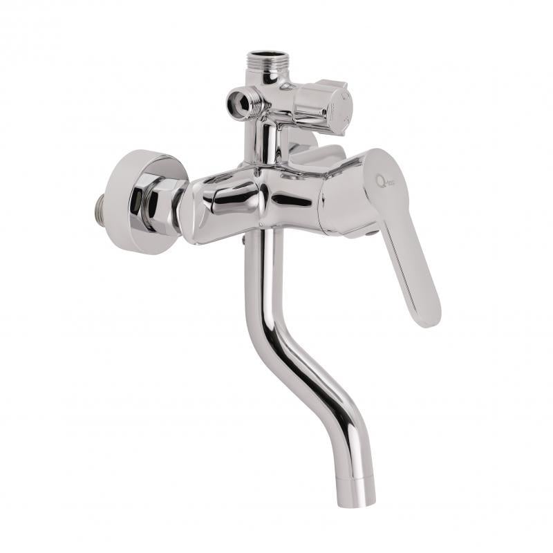 Душевой гарнитур Qtap Plava 1004 Chrome - фото 5