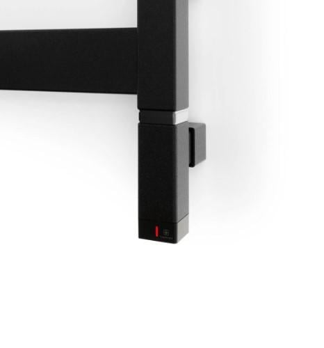 ТЭН электрический Terma ONE скрытый монтаж кабеля 400 Вт 30x30 мм Soft 9005 (097)