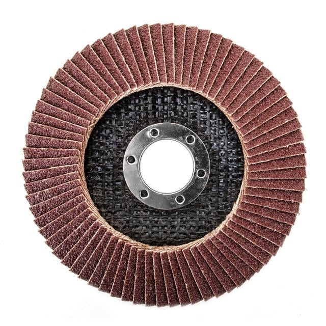 Диск шлифовальный лепестковый 115х22 мм зерно K80 (bt-0108)