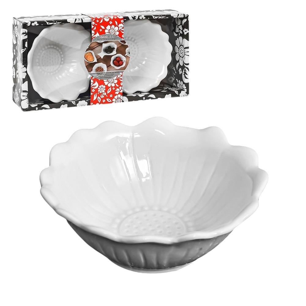 Соусниці порцеляна R91919 2 шт. 21х10,5х5,5 см Соусниці порцеляна R91919 2 шт. 21х10,5х5,5 см