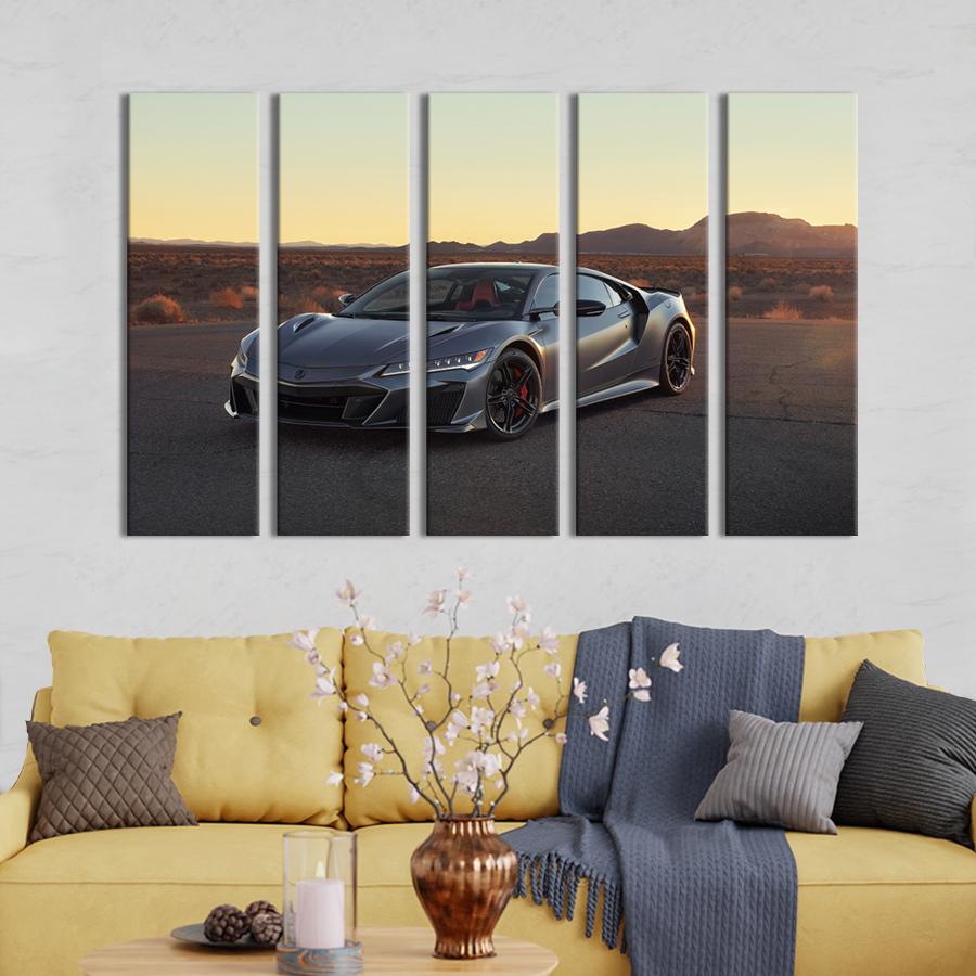 Картина на холсте Король дорог Acura NSX Type S 155x95 см (1278-51)