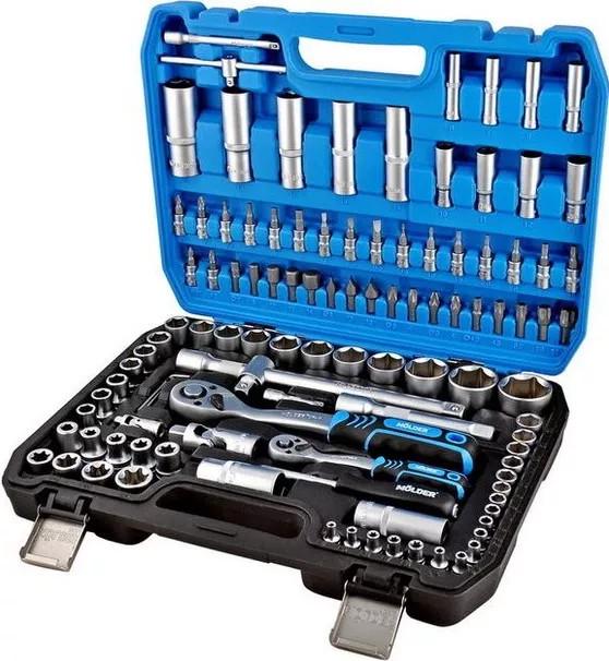 Набор инструментов Molder MT60108 2415717314 трещотки/шестигранные и TORX головки пластиковый кейс 108 шт. Cr-V