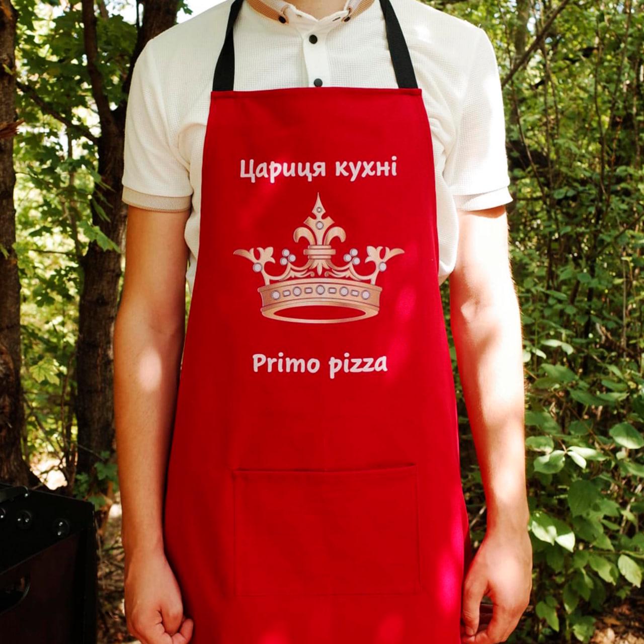 Фартук SHOP-PAN "Цариця кухні" Красный (SP00402) Фартук SHOP-PAN "Цариця кухні" Красный (SP00402)