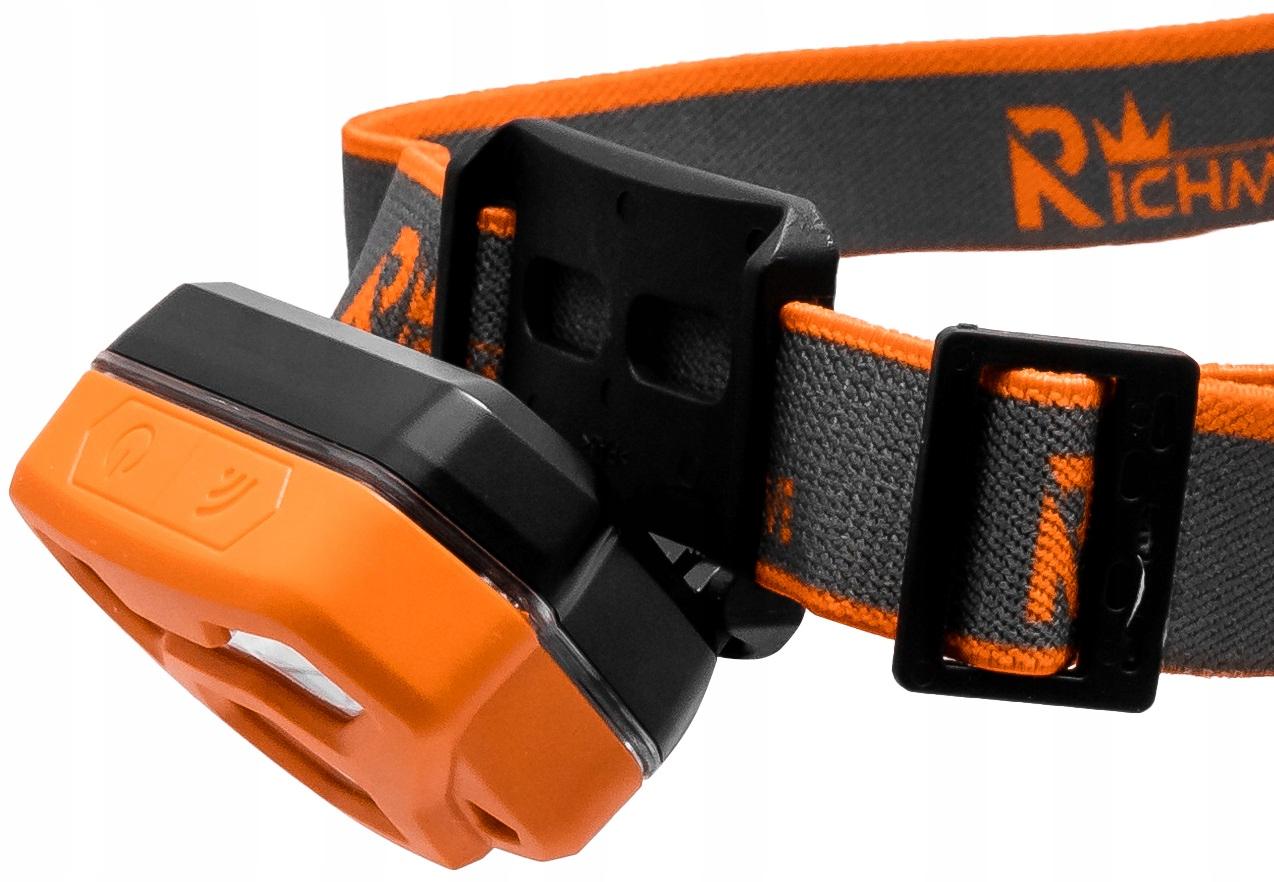 Ліхтарик на голову Richmann акумуляторний 4W+2LED з датчиком руху 300 Lm IP65 USB C (C5905) - фото 3