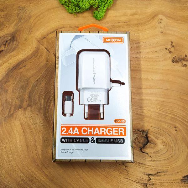 Зарядное устройство для Moxom KH-66 с кабелем Type-C (24014306)