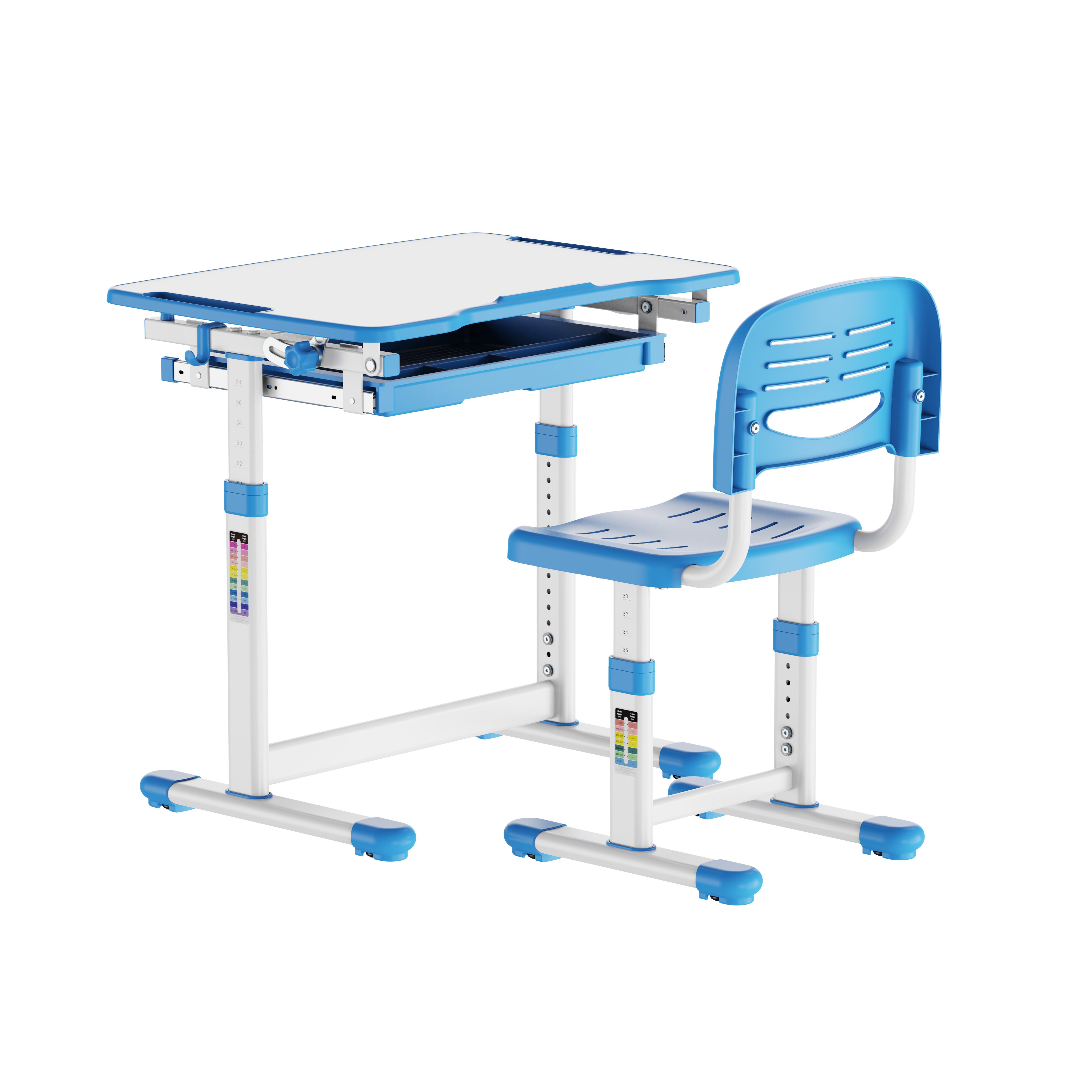 Парта-трансформер SECTOR Афіна зі стільцем Blue (28948071) - фото 5