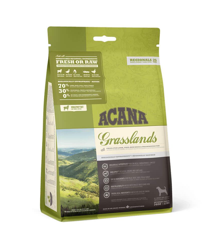 Корм беззерновой Acana Grasslands Dog для собак всех пород 340 г (26487)
