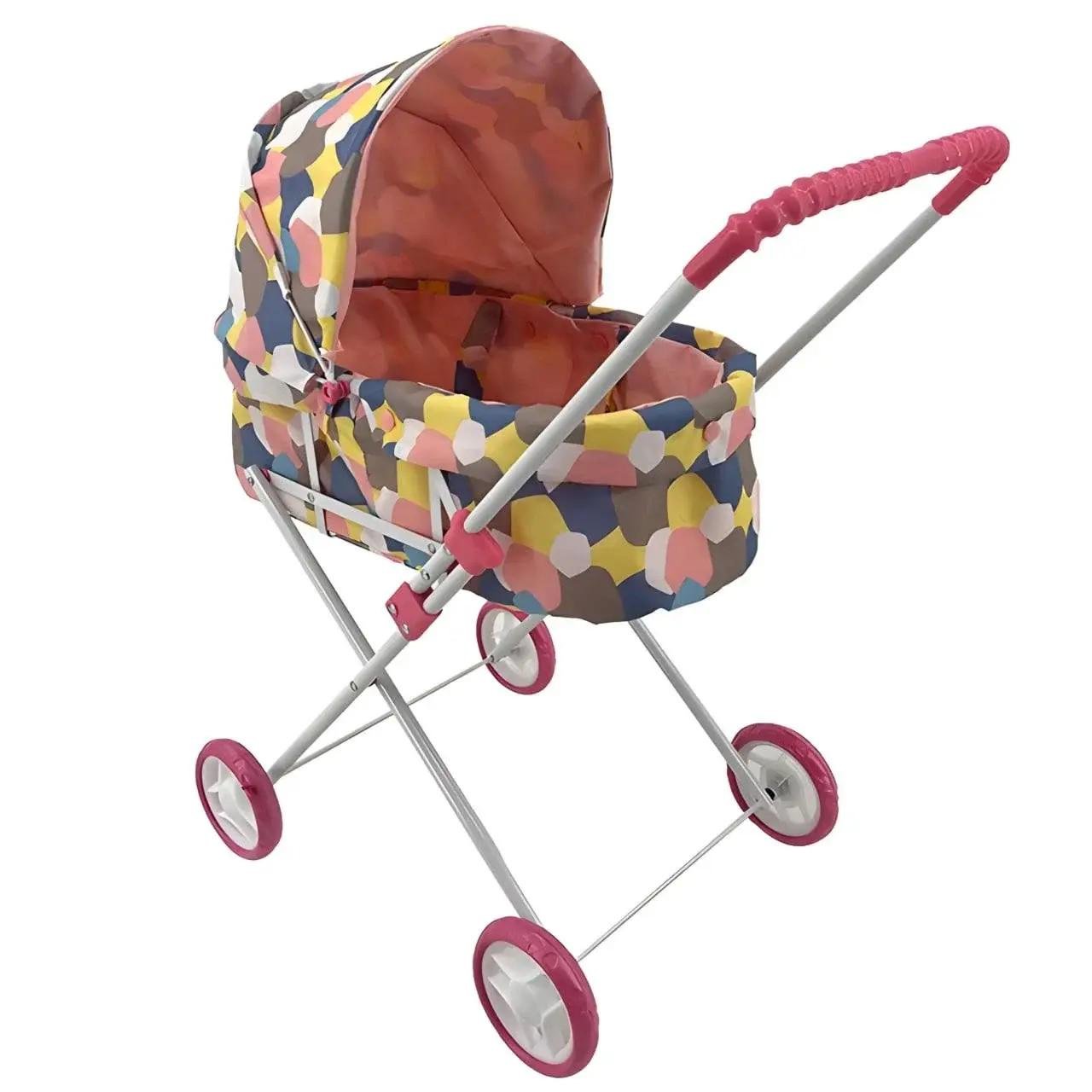 Коляска для ляльки 9308 Різнокольоровий (30077771)
