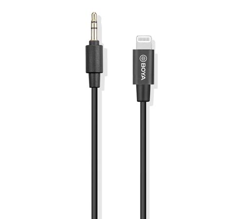Микрофон петличный Boya с переходником Lightning для устройств Apple (196754) - фото 2