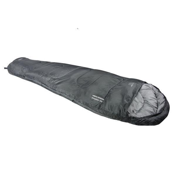 Спальный мешок Highlander Sleepline 250 Mummy +5 °C left Charcoal