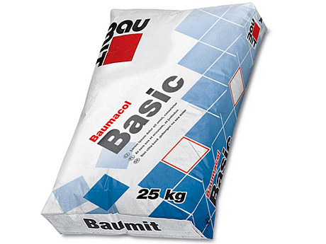 Клей для керамічної плитки Baumit Basic C1 25 кг (2507812150)