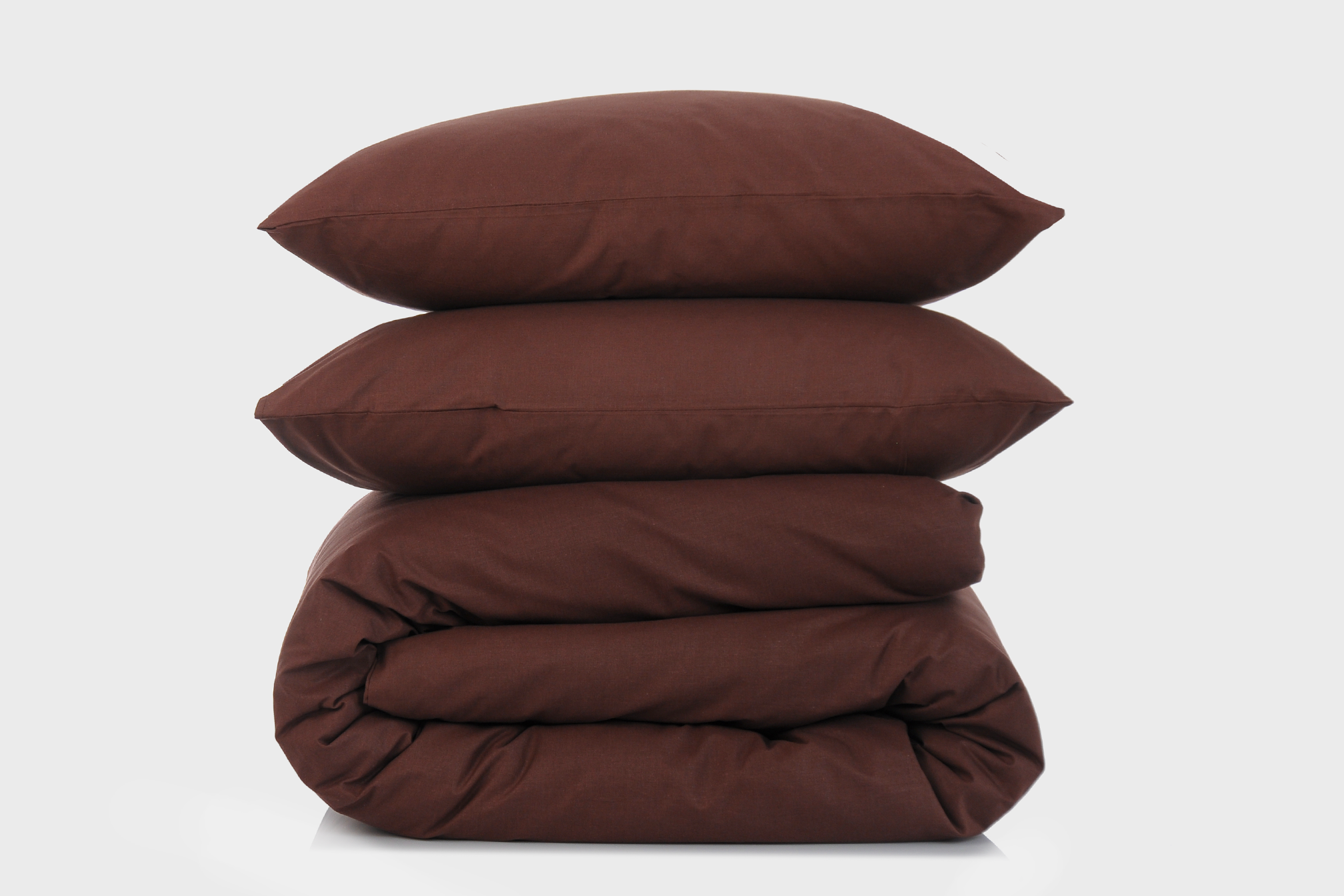 Комплект постельного белья Amore GLux-1028 бязь Шоколадный (KPB-A1,5-Glux-1028(50x70)_)