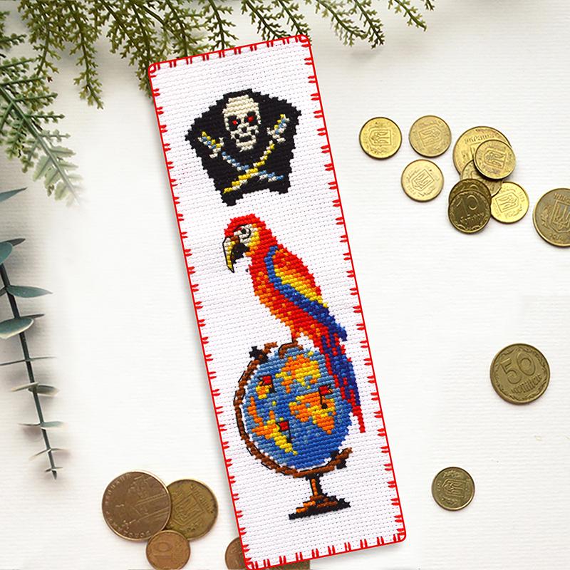 Набор для вышивки закладки Пиратские истории (934)