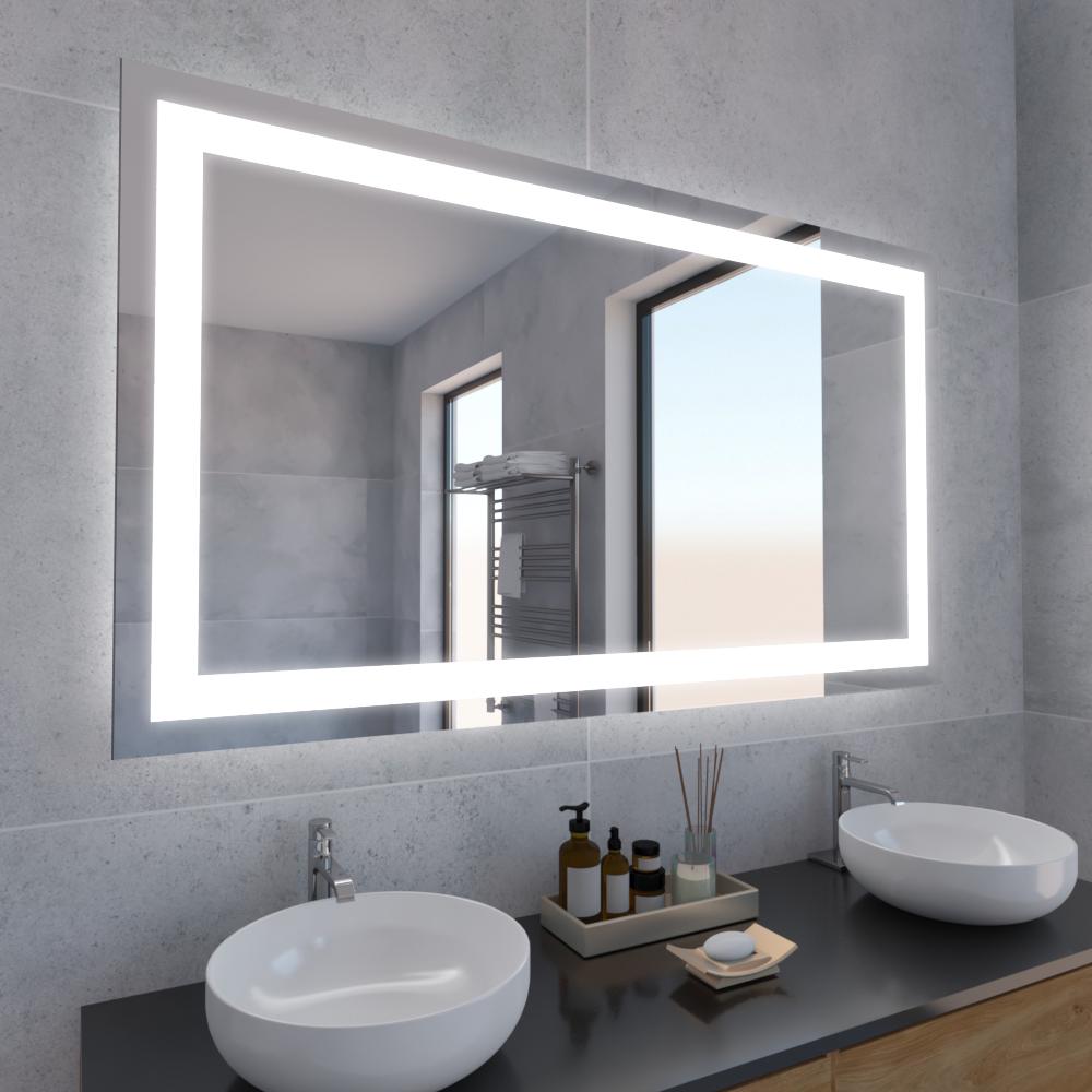 Дзеркало Dim Dzerkal HARA з LED-підсвіткою 50х70 см (6321)