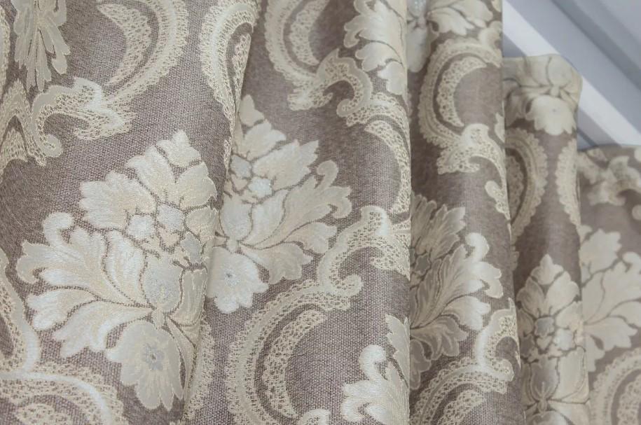 Шторы в гостиную/спальню Корона Мария лен 1,5х2,7 м 2 шт. Капучино/Бежевый (1269ш) - фото 6 Шторы в гостиную/спальню Корона Мария лен 1,5х2,7 м 2 шт. Капучино/Бежевый (1269ш) - фото 6