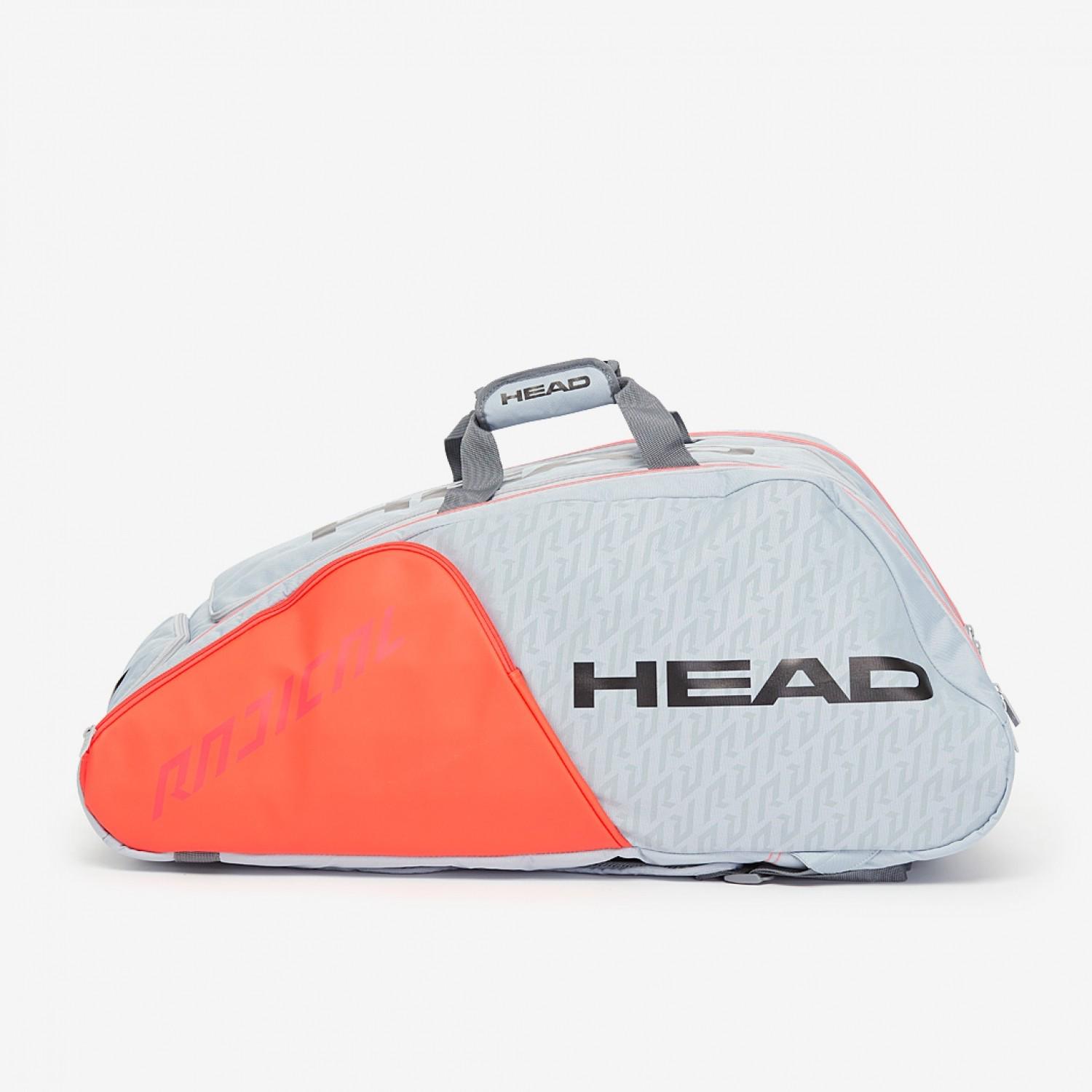 Тенісний Чохол Head Radical 12R Monstercombi GROR Сірий/Помаранчевий (283-501)