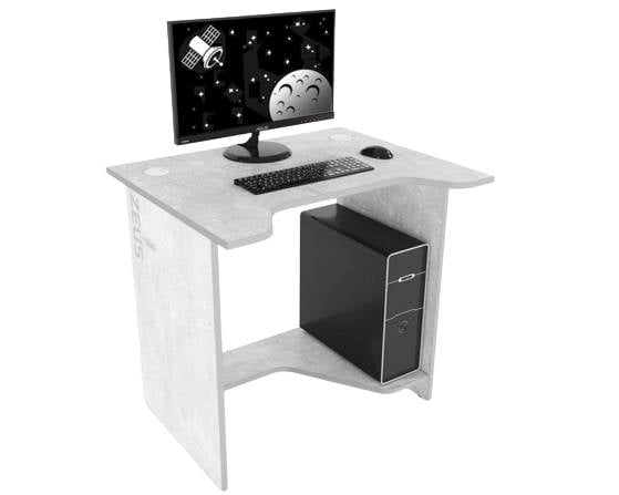 Компьютерный стол Zeus Sputnik Бетон (620a5d5302f9f47cd13562f5)