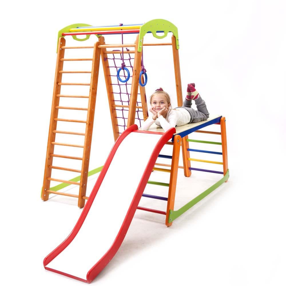 Дитячий спортивний куточок SportBaby Крихітка-2 Plus 1-1 (kroxa-2-Plus-1-1-4)