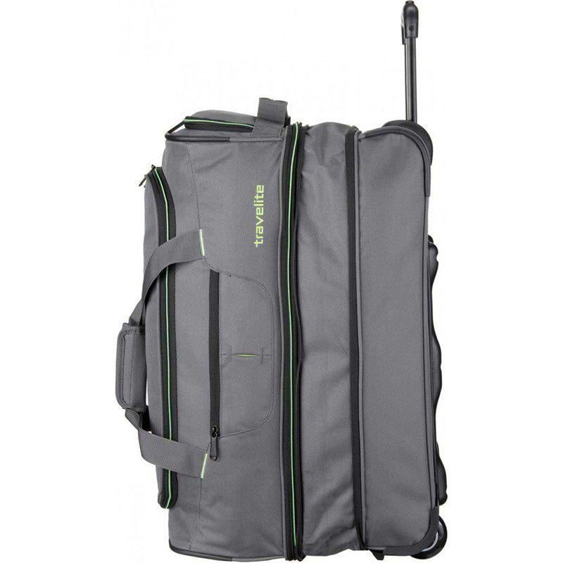 Сумка дорожня на 2-х колесах Travelite Basics S 51/64 л Grey (TL096275 - 04) - фото 7