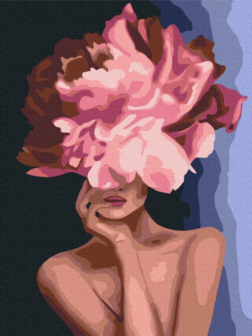 Картина по номерам Brushme Премиум Утонченный цветок 40x50 см (PBS34806)