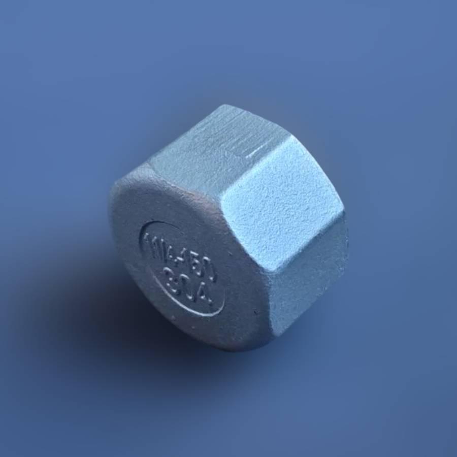 Заглушка восьмигранна DN32 BSPP н/ж сталь AISI304 Class-150 внутрішня різьба 1-1/4" (29203115) - фото 5 Заглушка восьмигранна DN32 BSPP н/ж сталь AISI304 Class-150 внутрішня різьба 1-1/4" (29203115) - фото 5