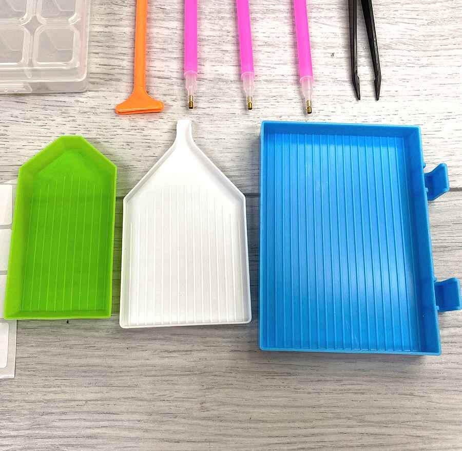 Набор инструментов для работы с алмазной мозаикой 20 пр. (6364) - фото 2