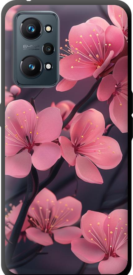 Чехол на Realme GT Neo 2 Пурпурная сакура (6075b-2489-42517)