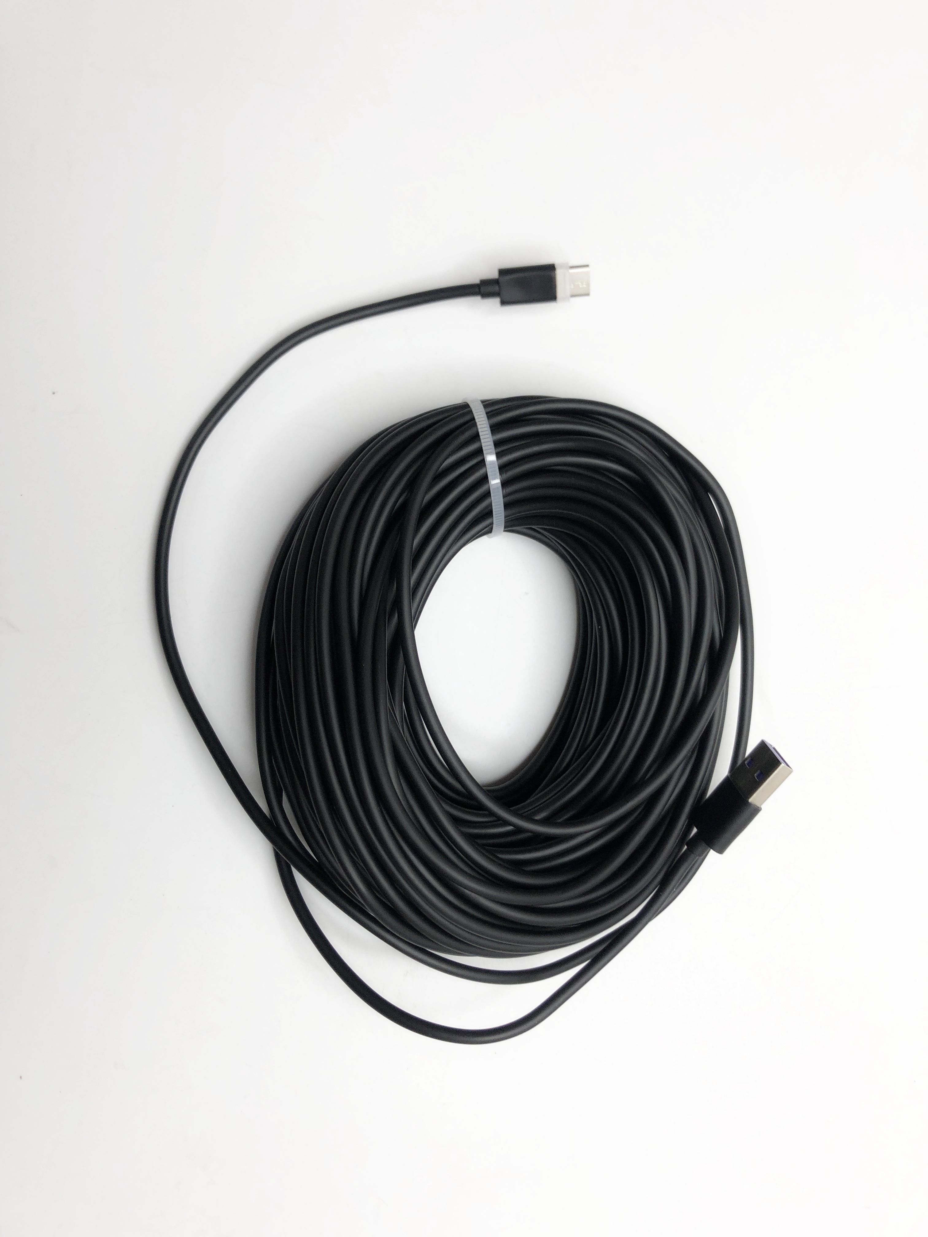 Кабель USB Type-C 20 м Черный (USBType-C20mB) - фото 5 Кабель USB Type-C 20 м Черный (USBType-C20mB) - фото 5