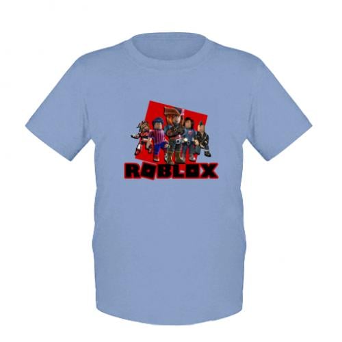 Футболка детская Roblox Team Of Heroes 152 см Голубой (5107921-14-114064-L)