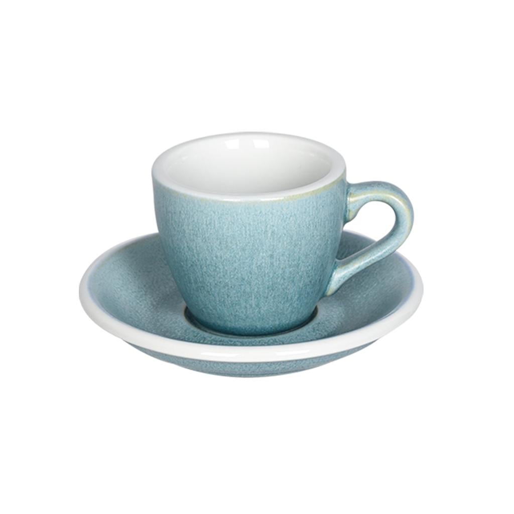 Набор Loveramics EGG Espresso Cup and Saucer чашка и блюдце 80 мл Mineral Colours Ледник