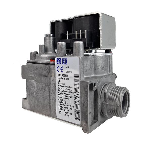 Газовый клапан Sit Sigma 848 0.848.174 для газового котла Ariston HS/Clas/Genus X 65114223 (00000062718)