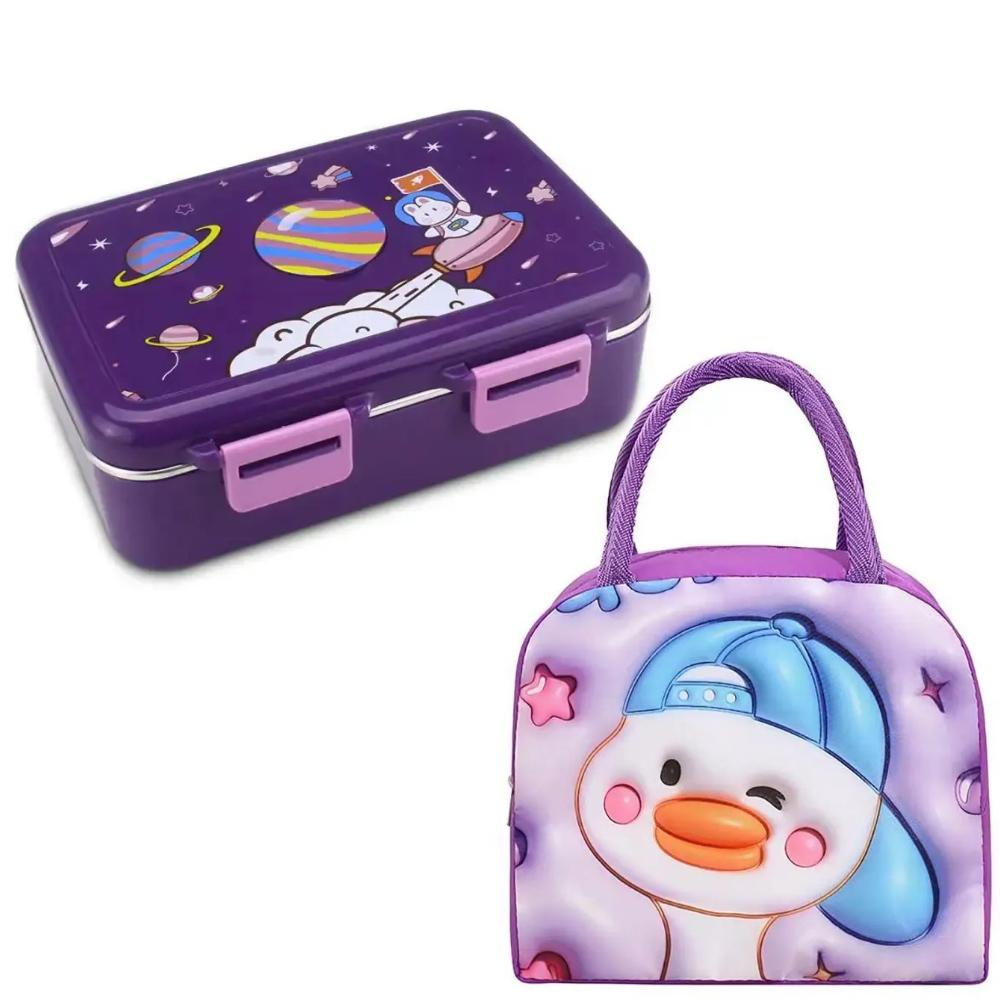 Ланчбокс с термосумкой Космос 550 мл (406822)