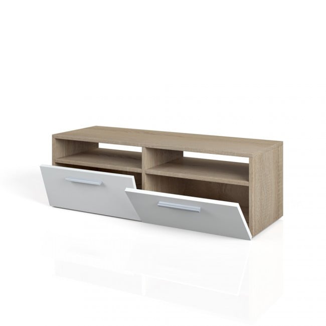 Тумба под ТВ Vicco Diego 95x36 Сонома/Белый