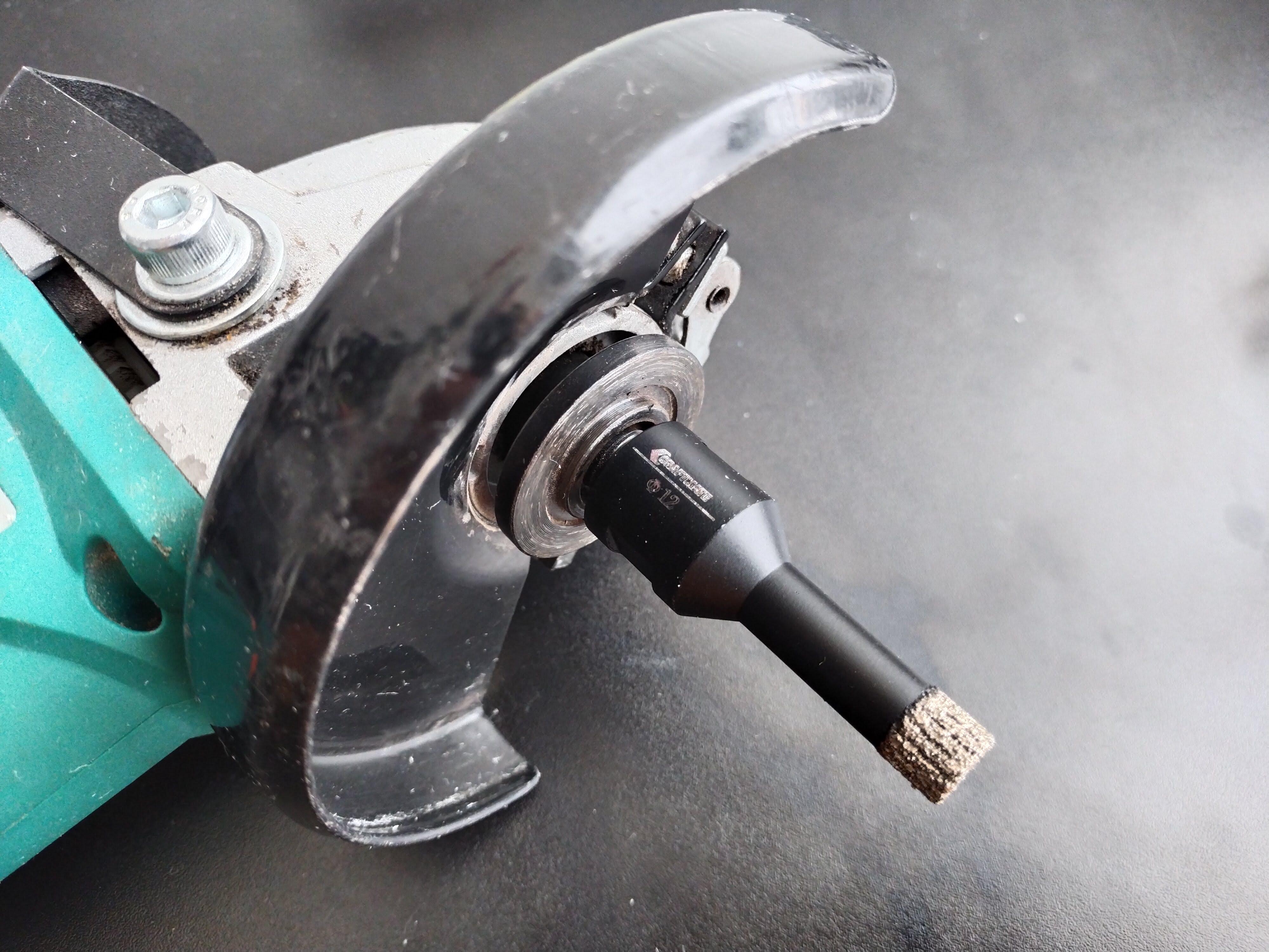 Коронка алмазная Craftmate 12 мм М14 сухое сверление для УШМ - фото 3