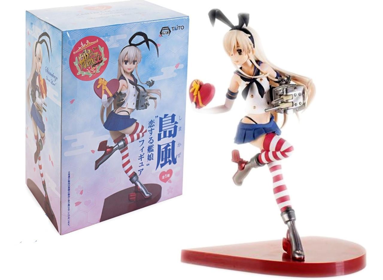 美人　置物　雅俊在銘　17cm ᐉ Фигурка Kantai Collection Amatsukaze love Kanmusume Тaito 17 см