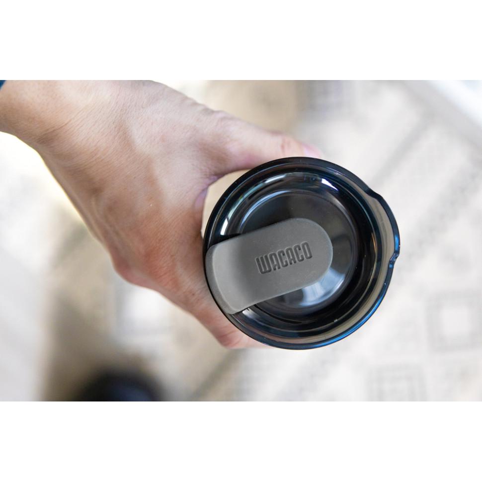 Термочашка Wacaco Octaroma Lungo для напитков 300 мл Grey (WOCT300GY) - фото 4