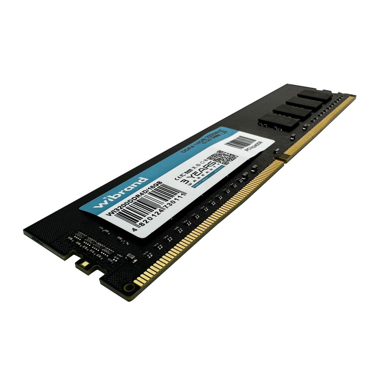 Оперативная память для ПК Wibrand DDR4 16GB 3200МГц CL22 DIMM (WI3200DDR4D/16GB) - фото 2