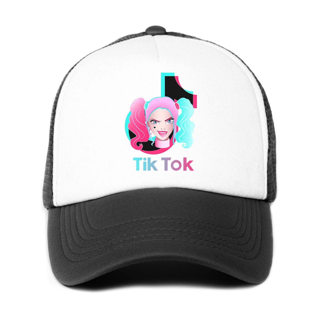 Кепка тракер детская Harley Quinn TikTok Черный (33404-1646-BK)