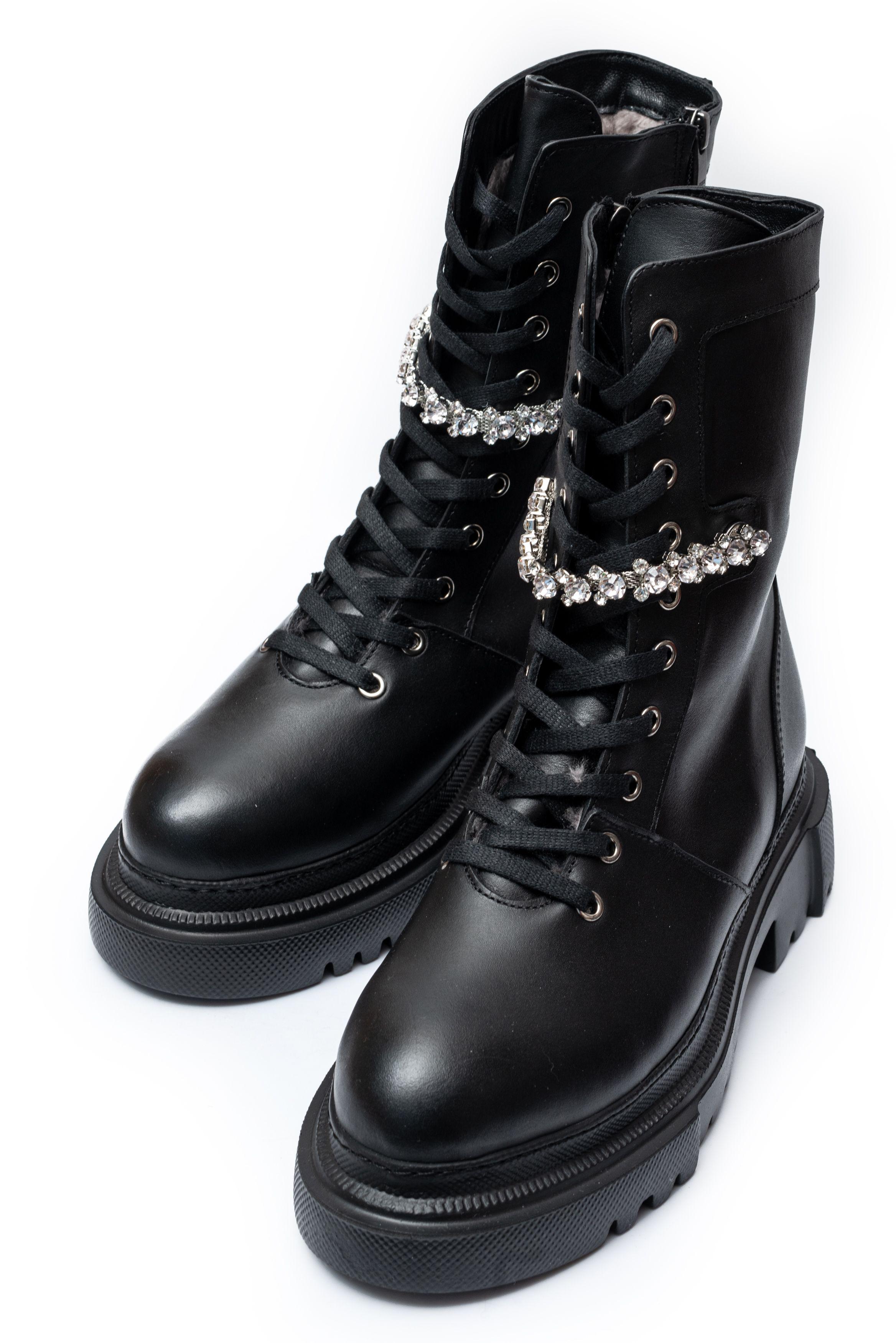 Ботинки Mario Muzi 00848 р. 37 Черный (9805605)