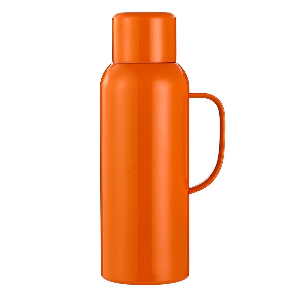 Термос с клапаном и датчиком температуры 820 мл Оранжевый (HP-14-55O) - фото 1 Термос с клапаном и датчиком температуры 820 мл Оранжевый (HP-14-55O) - фото 1